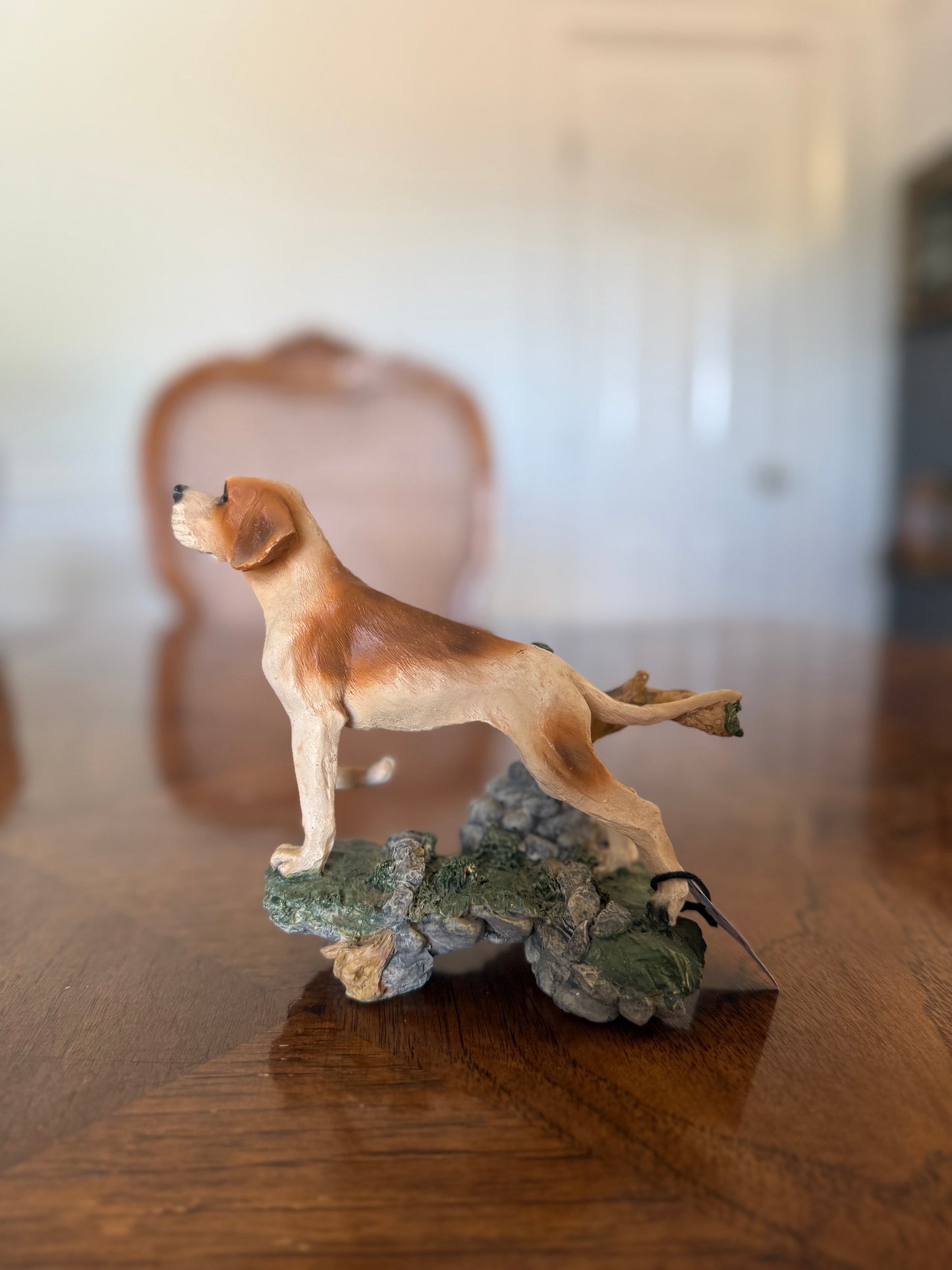 Vintage Hunting Dog Statue