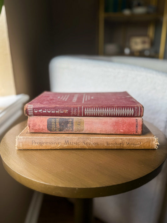 Antique & Vintage School Books