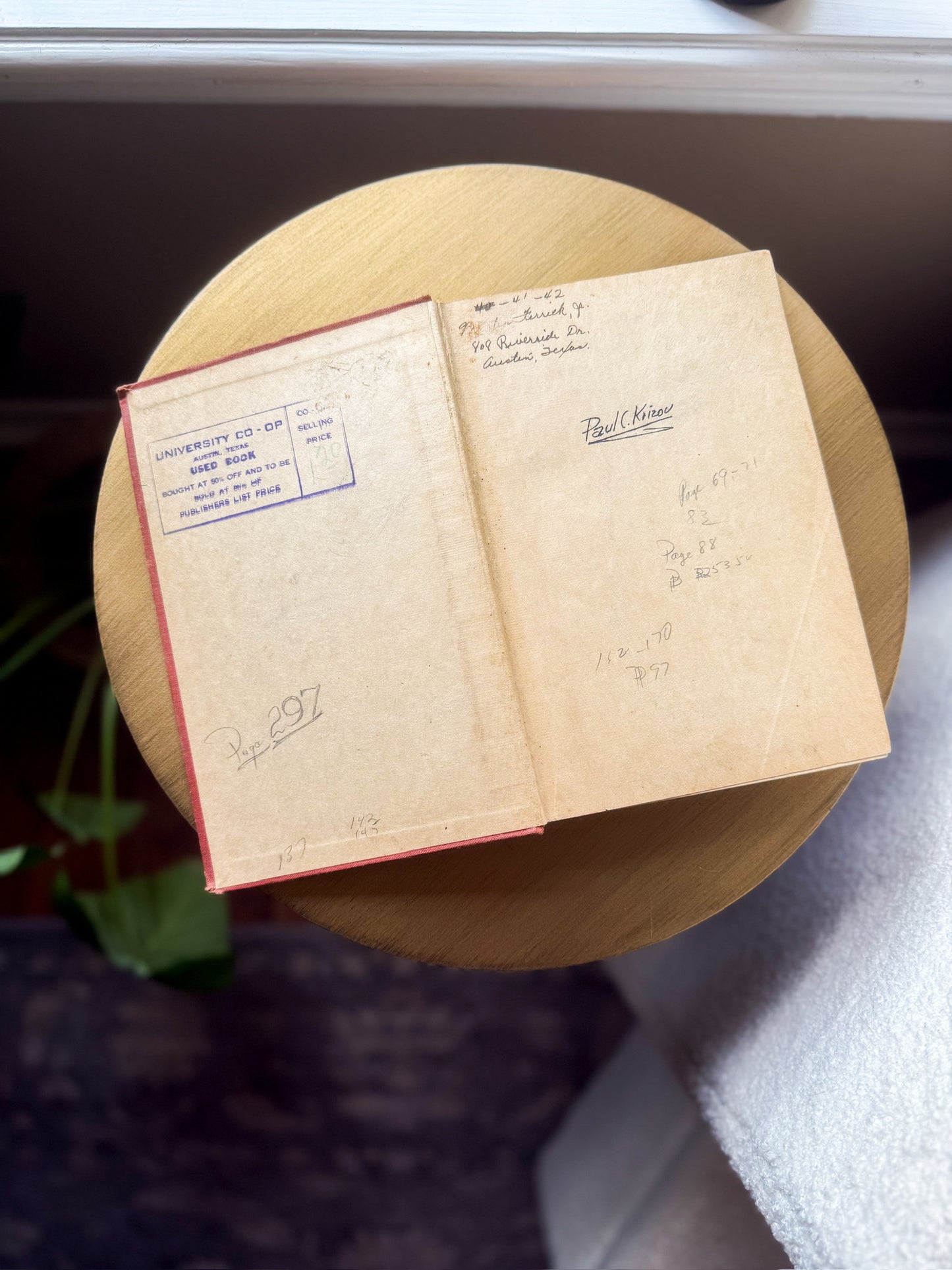 Antique & Vintage School Books