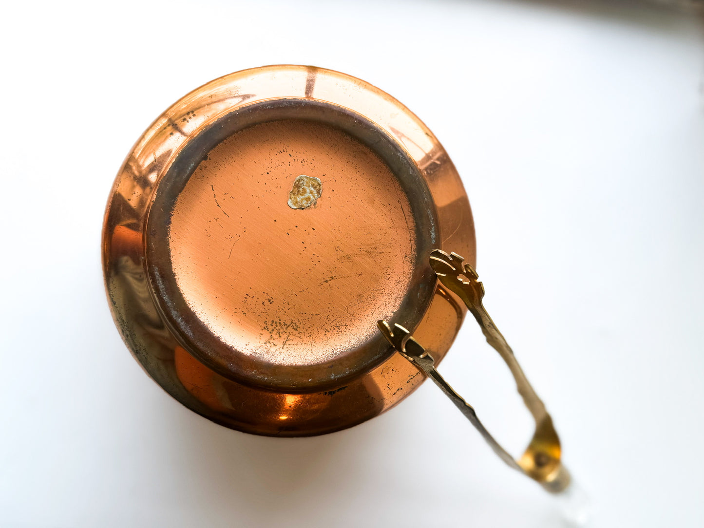 Vintage Polished Copper Ice Bucket